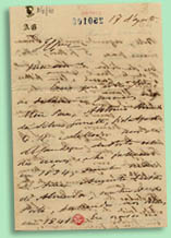 Carta de Almeida Garrett a seu irmão Alexandre, 24 Maio 1834 BNP Esp. N8/15