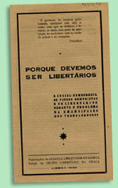 Porque devemos ser libertários, Grupo Libertário da Graça, 1932 BNP Esp. N61/cx. 92