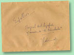 Envelope contendo o original dactilografado de Os Crnioclastas, 1972 BNP Esp. N2/3