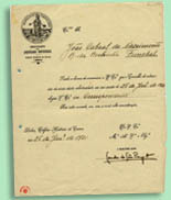 Carta da Associação dos Arqueólogos Portugueses a João Cabral do Nascimento nomeando-o sócio correspondente, 1931 BNP Esp. N28/147