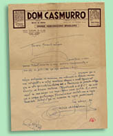 Carta de Brício de Abreu a Norberto Lopes, 27 Fev. 1949 BNP Esp. N37/7