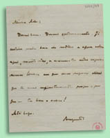 Carta de Augusto Gil a Adelaide Patrício, 19-- BNP Esp. N44/47